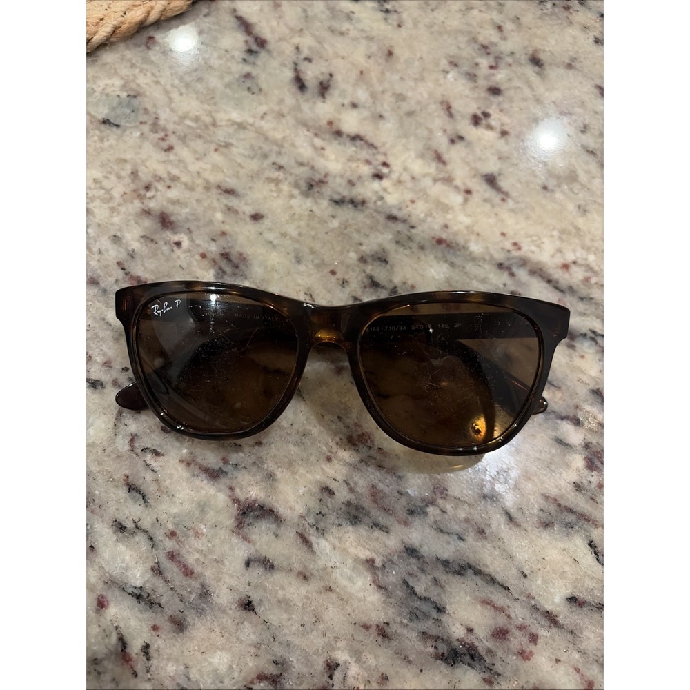 Ray-Ban Sunglasses Polarized RB4184 710/83 Tortoise Classic Retro Designer